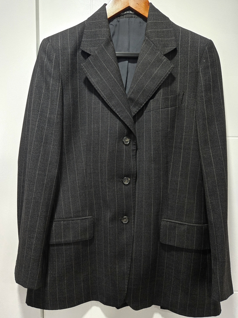 Loro Piana Hartwood Wool Striped Mohair Blazer Jacket Italy Size 42
